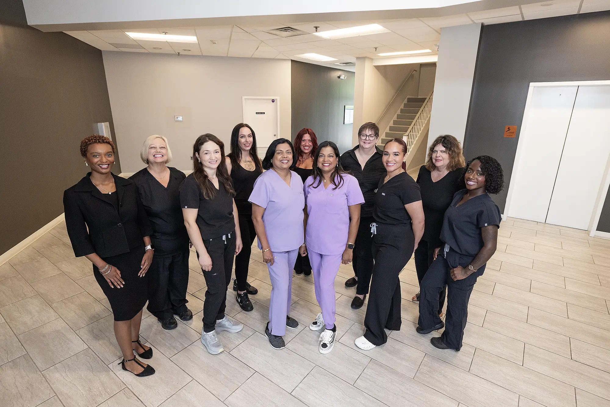 The MVP Family Dental team standing together